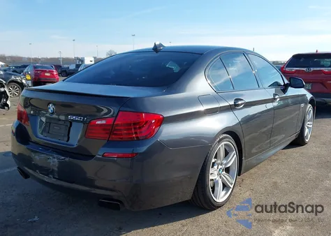 2014 BMW 550I z USA, uszkodzony, nr VIN WBAKN9C53ED681970